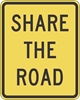 W16-1P: SHARE THE ROAD 18X24 