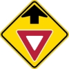 W3-2: YIELD AHEAD SYMBOL 18X18 