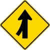 W4-1L: MERGE LEFT SYMBOL 30X30 