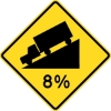 W7-1A: HILL SYMBOL (#) % GRADE 24X24 