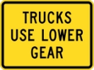 W7-2BP: TRUCKS USE LOWER GEAR 24X18 