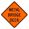 W8-16: METAL BRIDGE DECK 30X30 