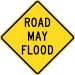 W8-18: ROAD MAY FLOOD 24X24 - FW8-18-24X24
