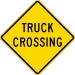 W8-6: TRUCK CROSSING  48X48 - FW8-6-48X48