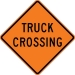W8-6: TRUCK CROSSING  48X48 - FW8-6-48X48