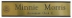 Nameplate Wall Holder 10x2, Black - FWALLHOLDBK10X2