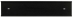 Nameplate Wall Holder 8x2, Black - FWALLHOLDBK8X2