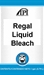 Regal Liquid Bleach Gallon - LA50250-CS