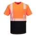 Portwest Black Bottom Pocket T-Shirt, Short Sleeve - FHIVISTEES196