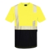 Portwest Black Bottom Pocket T-Shirt, Short Sleeve - FHIVISTEES196