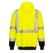 Portwest Hi-Vis Black Bottom Hoodie - FHIVISSWSUB324