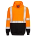 Portwest Hi-Vis Black Bottom Hoodie - FHIVISSWSUB324