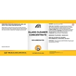 LABEL GLASS CLEANER CONCENTRATE