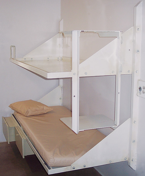 Wall Mount Bunk Bed Iowa Prison, Wall Mounted Bunk Beds