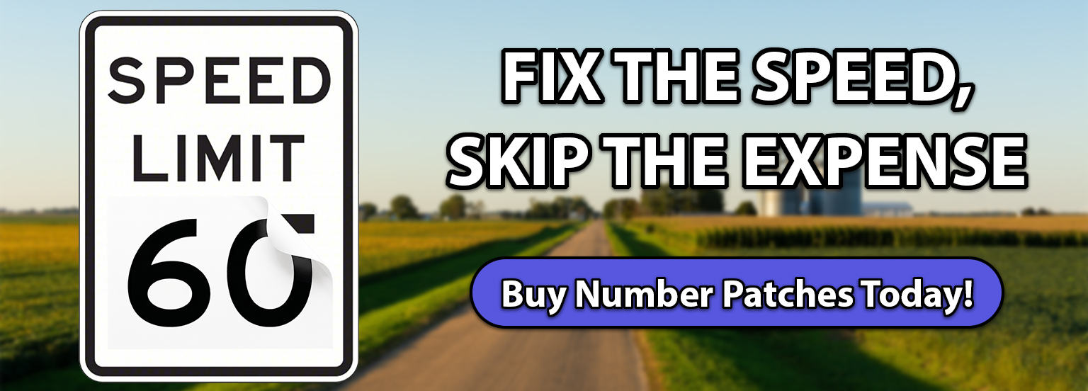 Buy Number Patches Today!